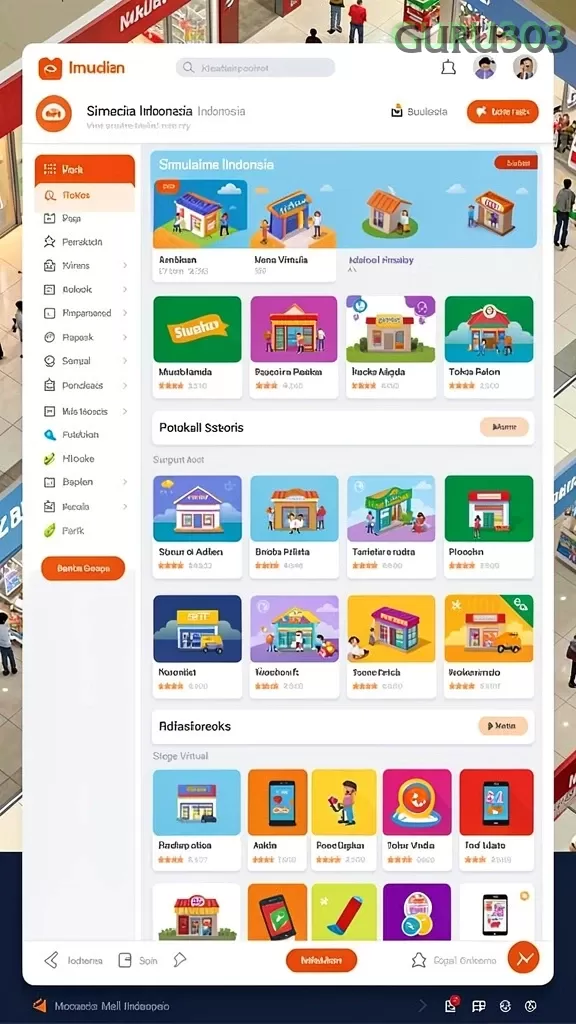 Cuplikan layar GEBYAR4D — halaman utama