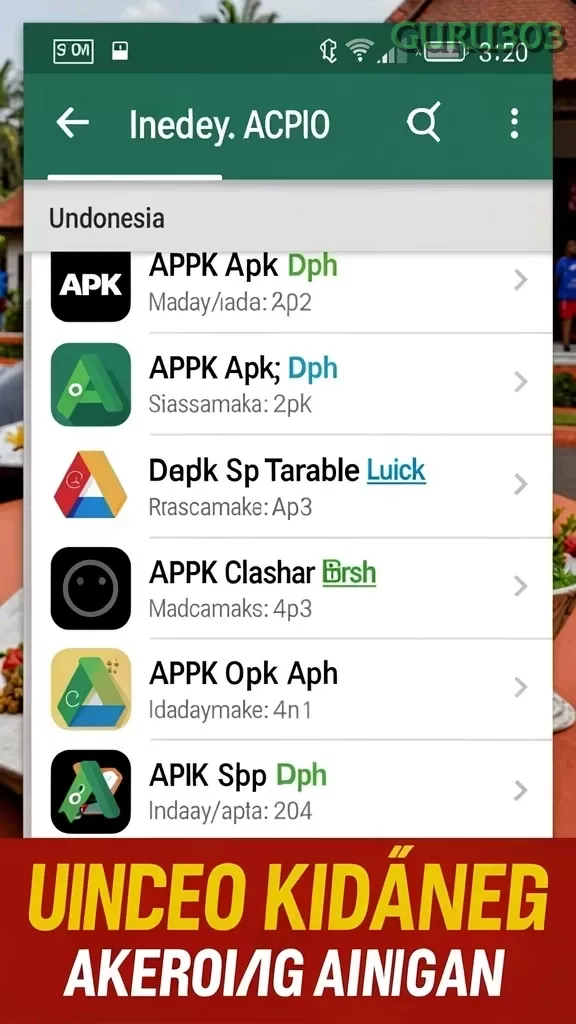 Cuplikan layar GACORMAX — aktivitas